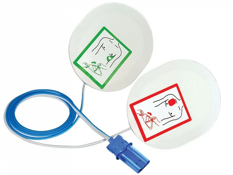 Elettrodi defibrillazione compatibili SCHILLER Plug 2 - Adulti