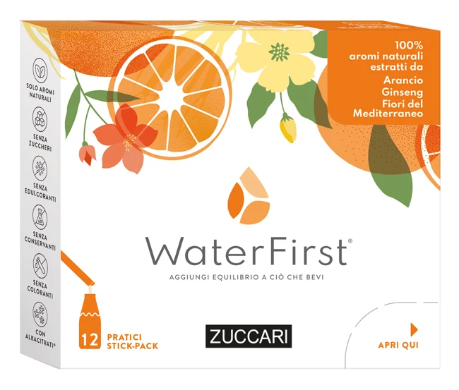 Waterfirst Aran Gins Med 12Stk