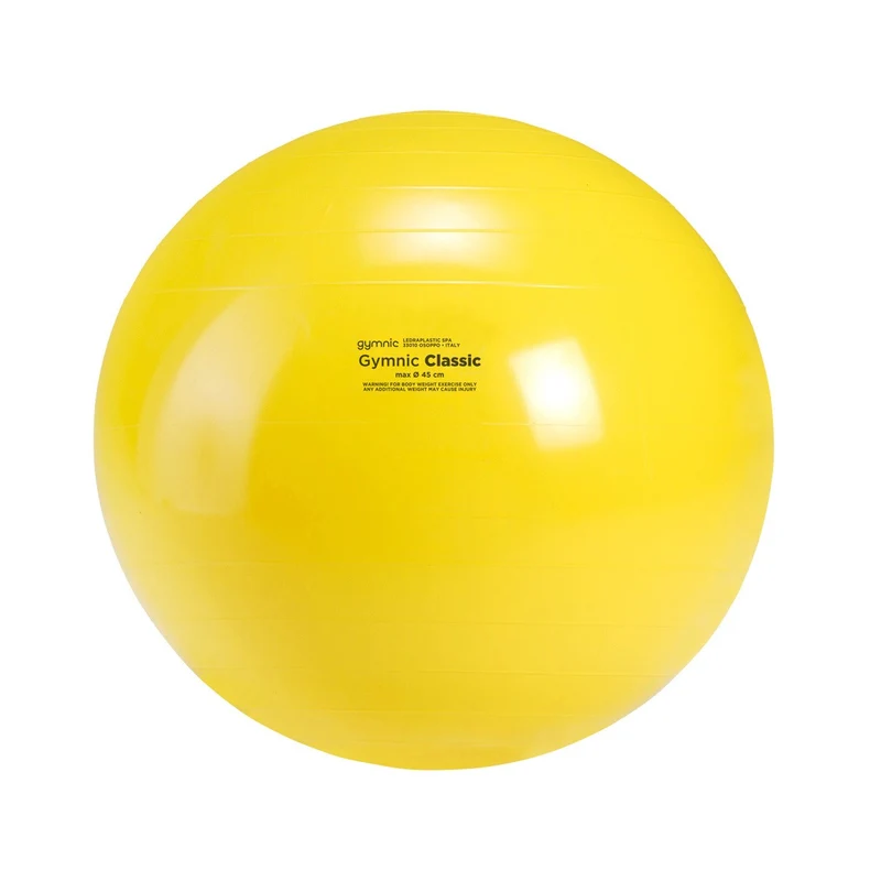 Pallone Psicomotorial colore giallo Diametro 45 cm