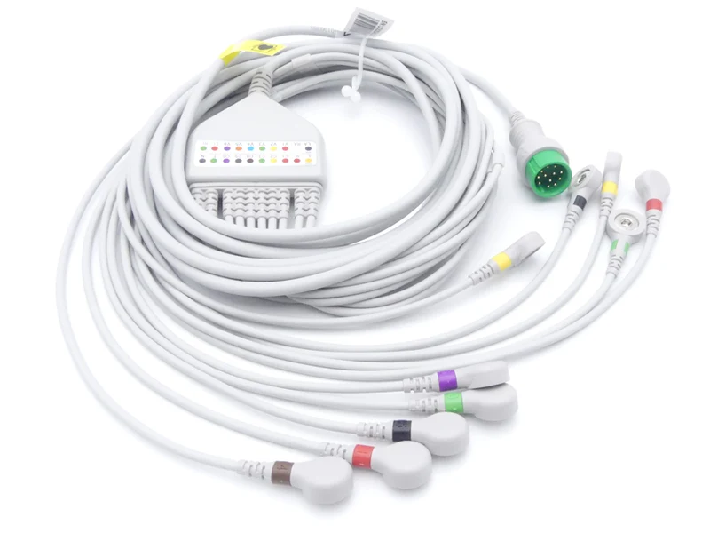 Cavo ECG 10 Derivazioni Per Monitor K12 - Ricambio Per 35308, 35332