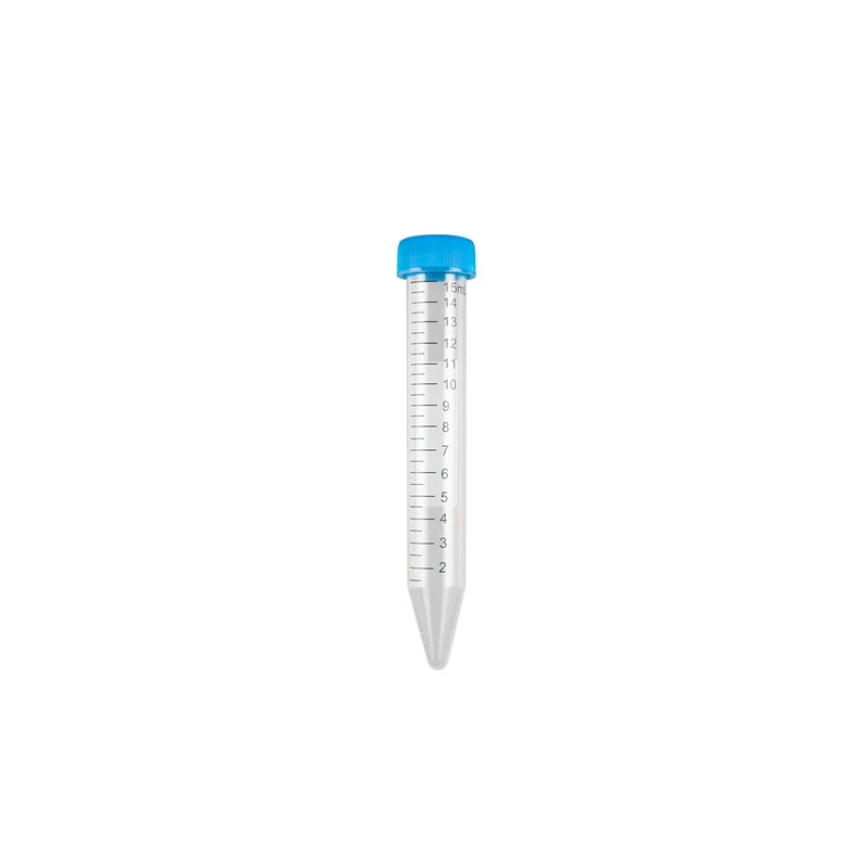 Provette per centrifuga 15 ml coniche pp tappo a vite non sterile graduate - Conf.1700 pz.