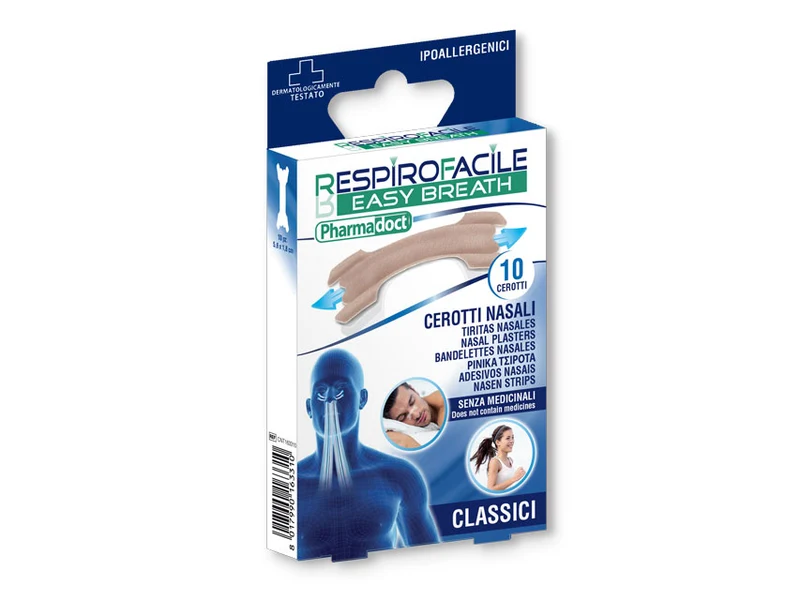 Cerotti nasali - Respiro Facile - Conf.10 pz.