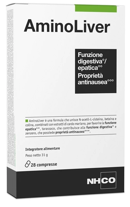 Nhco aminoliver 28 compresse