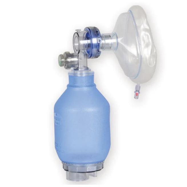 Pallone di ventilazione in silicone - Pediatrico con maschera n. 3 - senza impugnatura
