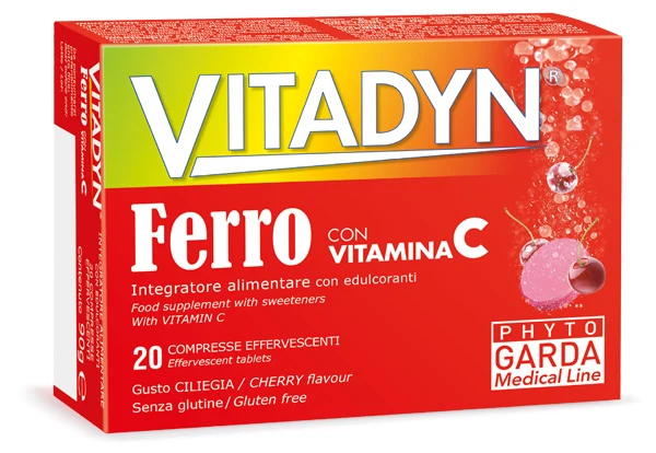 Vitadyn Ferro+Vit C 20 Compresse Eff