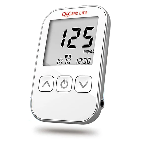 Glucometro OhCare Lite - Kit con 10 strisce