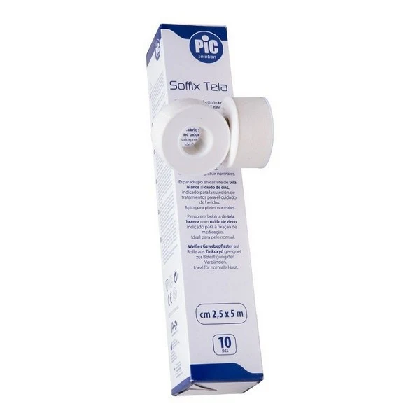 Cerotti Pic Soffix tela - cm 2,5x5 mt - Conf.10 pz.