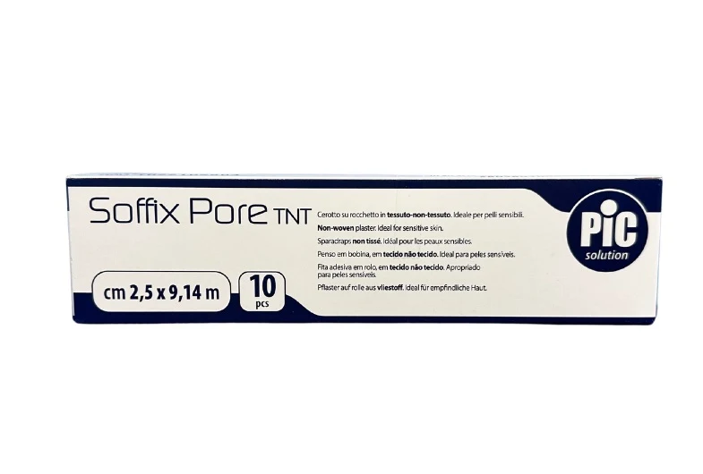 Cerotti su rocchetto PIC Soffix-Pore in TNT cm 2,5 x 9,14 m - Conf.10 pezzi