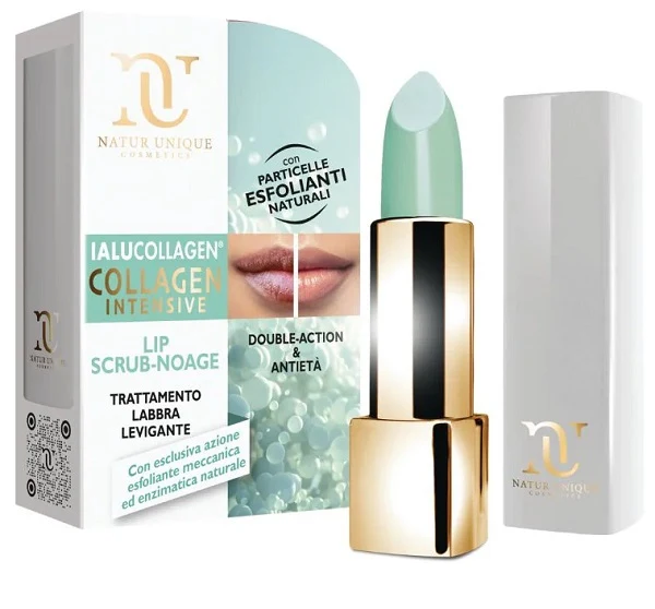 Natur unique ialucollagen collagen intensive lip scrub no age