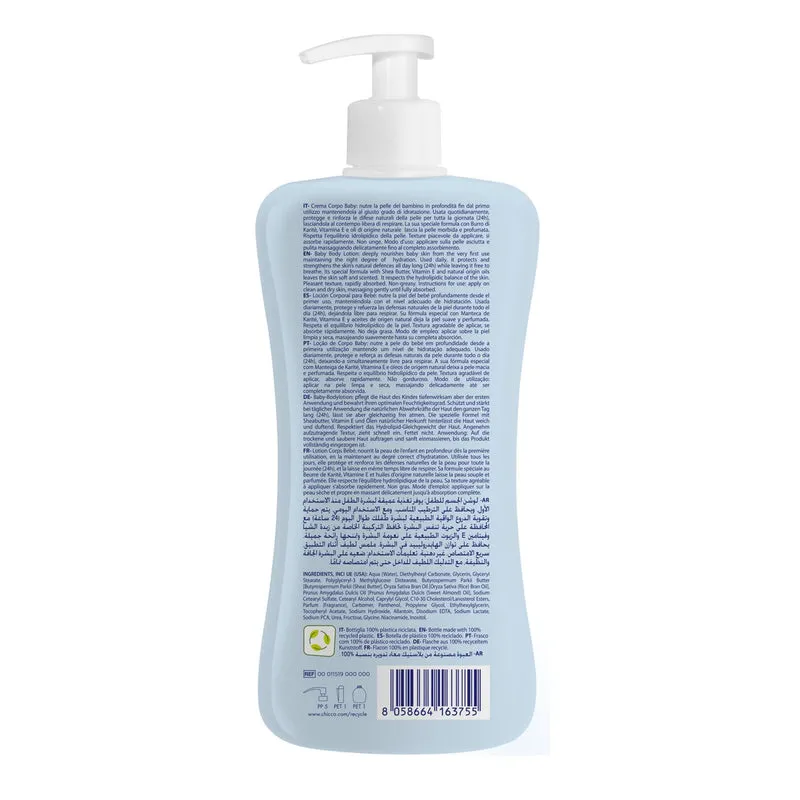 Chicco Natural Sensation Crema Corpo 500ml
