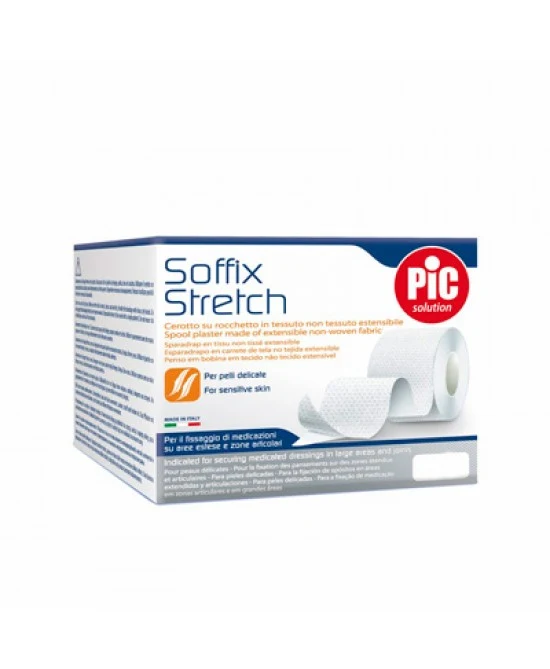 Cerotto a rotolo Pic Soffix Stretch in Tnt cm 5x10 mt