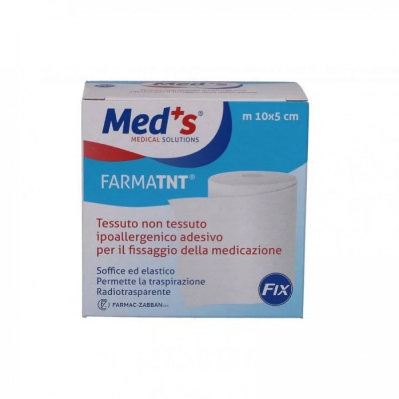 Cerotto FARMATNT in tnt retinato elastico - mt.10 x 5 cm.
