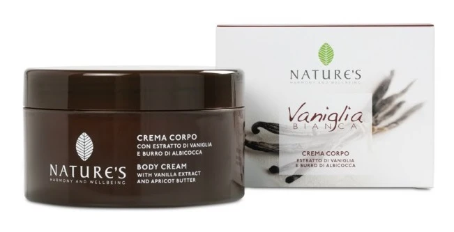 Nature's vaniglia bianca crema corpo 200 ml