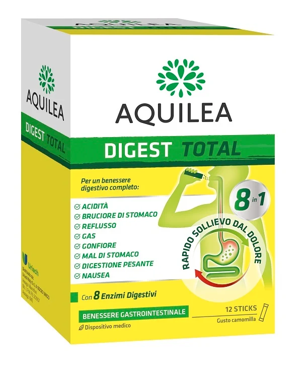 Aquilea digest total 12 stick 2,5 g