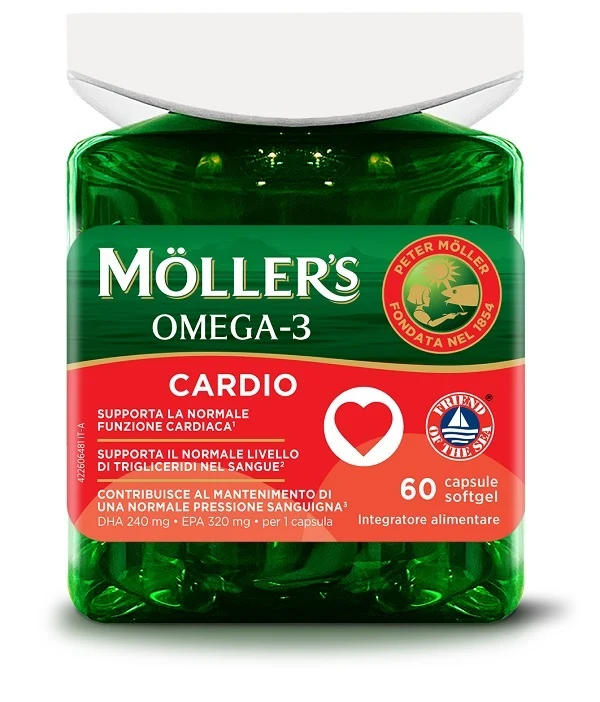 Moller's omega 3 cardio 60 capsule