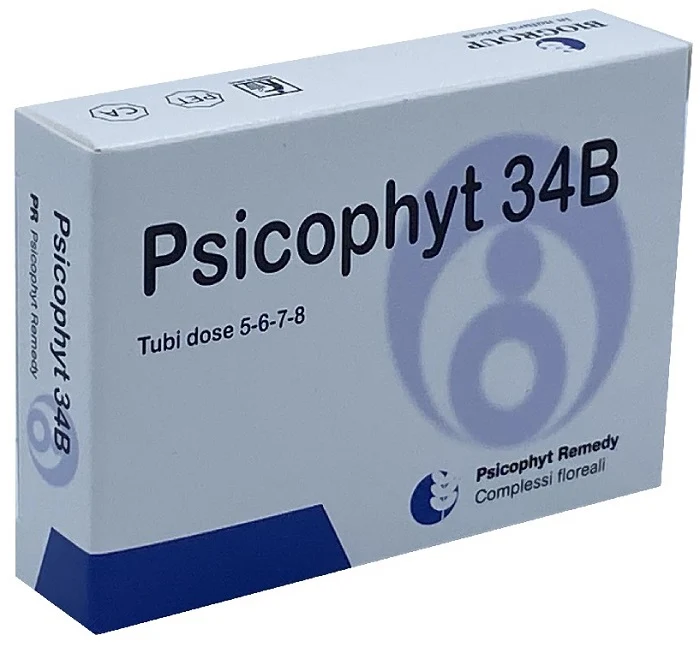 Psicophyt remedy 34b 4 tubi 1,2g