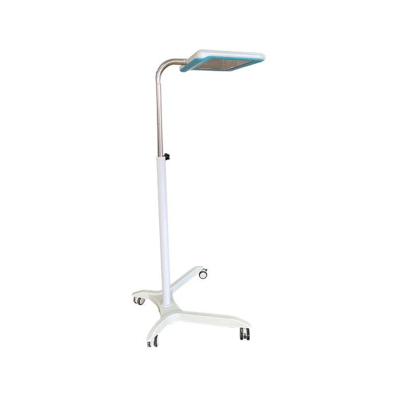 Lampada a led per fototerapia infantile su carrello