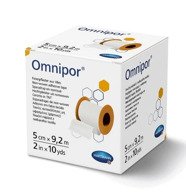 Omnipor cerotto in TNT - 5 cm × 9,2 m - 1 rotolo