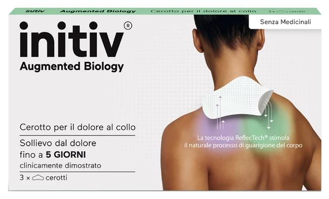 Initiv Cerotto Dolore Collo 3 Pezzi