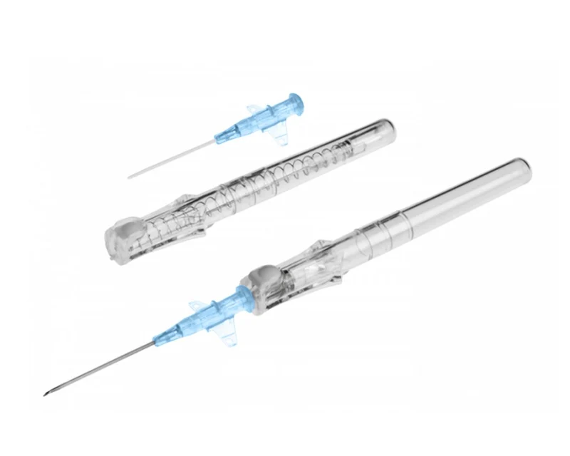 BD Insyte-W Autoguard Aghi cannula con alette 22G 0,9 × 25 mm - blu - conf.50 pz.