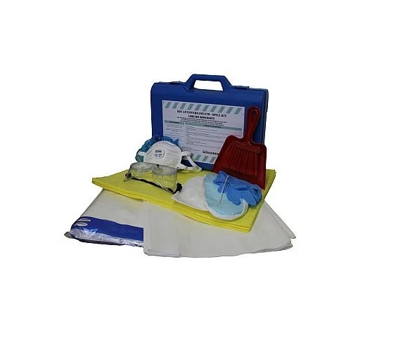 Kit antisversamento per liquidi biologici in valigetta