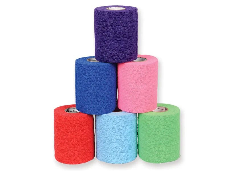 Benda co-plus 6,3 m x 7,5 cm - colori misti - conf. 24 pz.