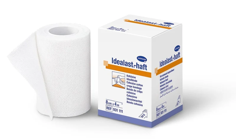 Benda coesiva elastica a media estensibilità Idealast-haft - 10 cm × 10 m - 1 rotolo