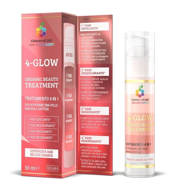 4-glow organic beauty treatment 50 ml