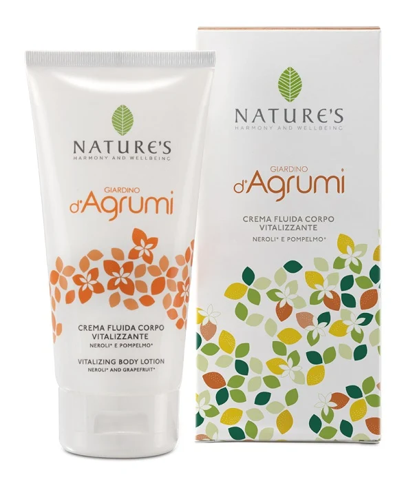 Nature's il giardino d'agrumi crema fluida corpo vitalizzante 150 ml