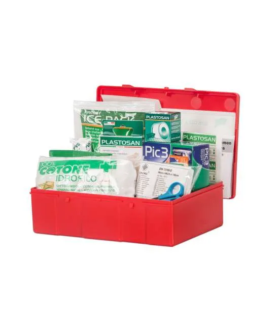 Kit pronto soccorso Eurokit std per autovetture e tempo libero