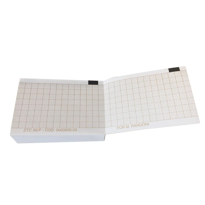 Carta termica per ECG MORTARA ELI 50 - ET Cardiorapid K312 - Pacchetto (zFold) compatibile