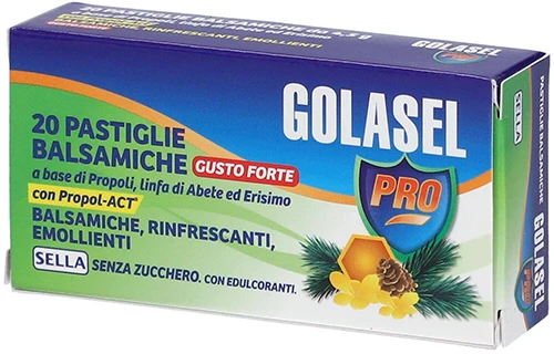 Golasel Pro 20 Pastiglie Balsamo Frt