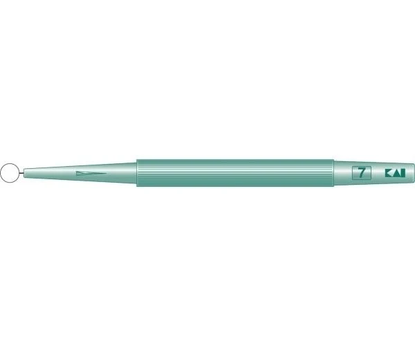 Curette dermatologica - 7 mm
