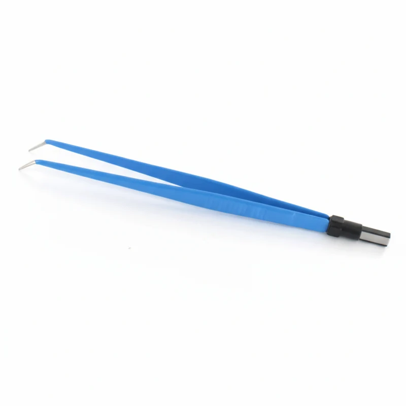 Pinza bipolare Curva 18 cm - Punte 1 mm