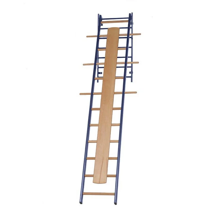 Scala ortopedica dritta in metallo e legno