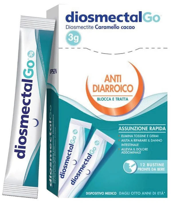 Diosmectalgo caramello cacao 12 stick
