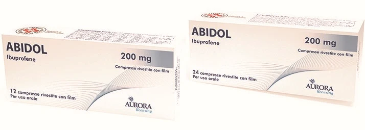 Abidol 200 mg compresse rivestite con film ibuprofene medicinale equivalente
