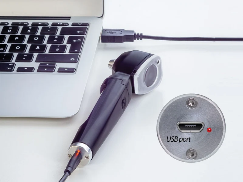 Otoscopio Luxamed Auris Led Usb 3 7V