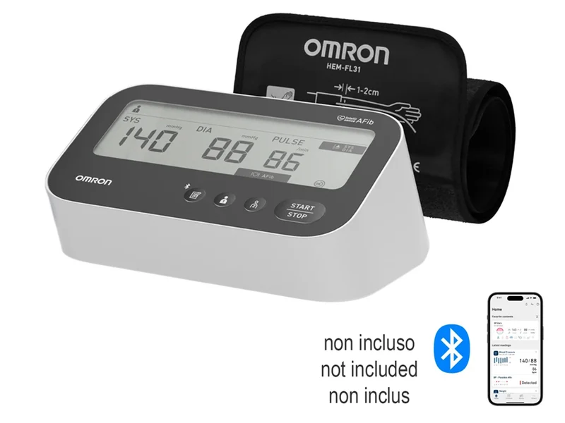 Misuratore Di Pressione Digitale Omron M4 Connect Afib Hem 7196T1 Fle
