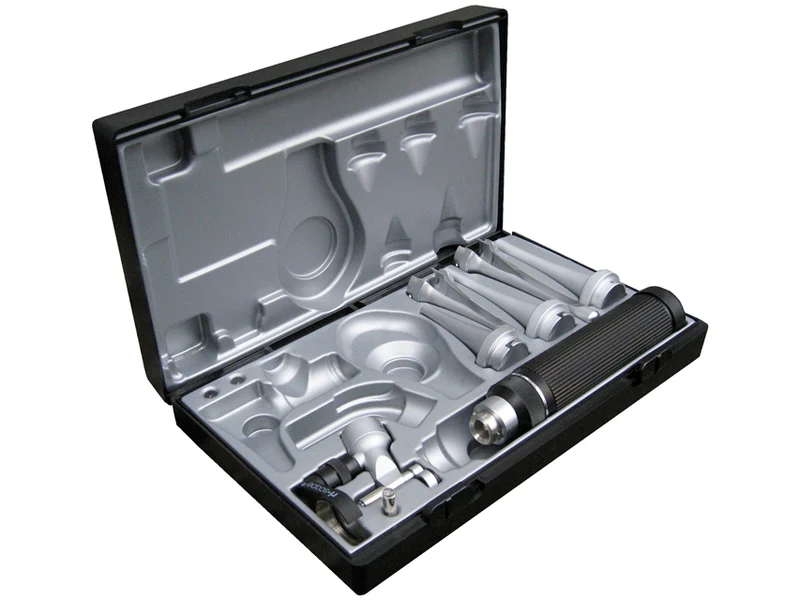 Set Otoscopio Veterinario Riester Hl 2 5V Manico Aa 3853