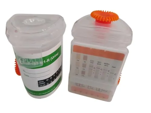 Test antidroga urinario Toxcup Ami professionale 7 o 8 droghe - box 25 test