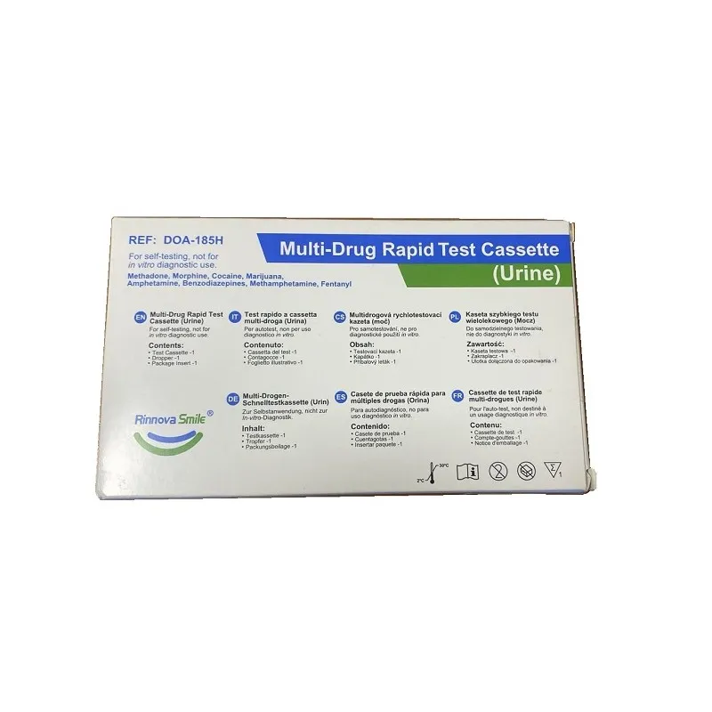 Test rapido Rinnova Smile 8-in-1 multi-droga self test - saliva