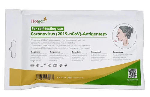 Tampone rapido Covid-19 Hotgen self test - kit da 5 a 20 test