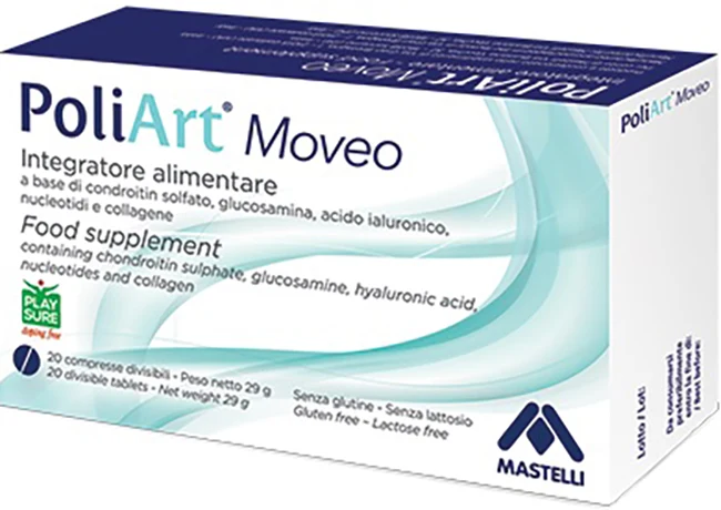 Poliart Moveo 20 Compresse Divisibili (Nuovo codice Condrotide)