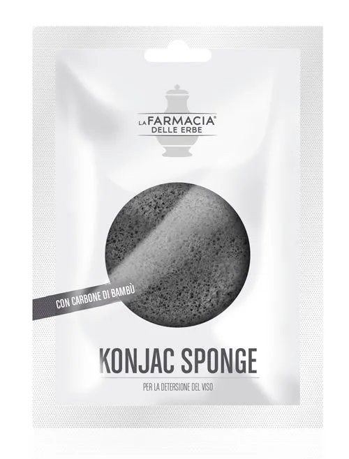 Fde konjac sponge carbone bambu' 1 pezzo