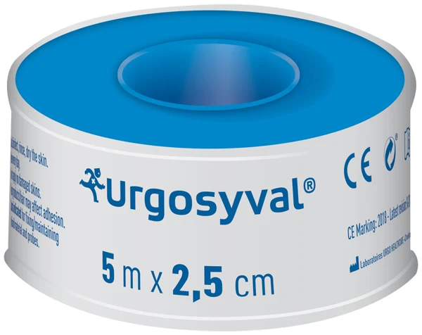 Cerotto in rocchetto urgo urgosyval 5 m x 2,5 cm