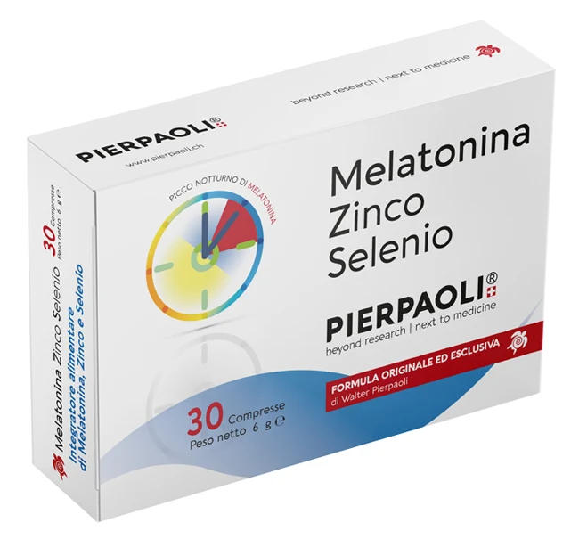 Melatonina Zn-S Pierpaoli30 Compresse