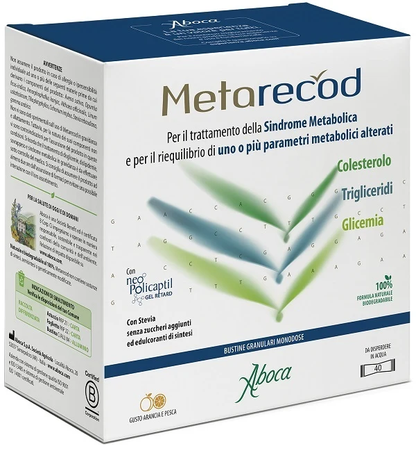 Metarecod 40 Bustine Gran