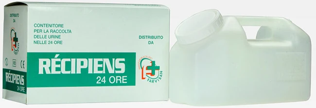 Contenitore per urina nelle 24h
