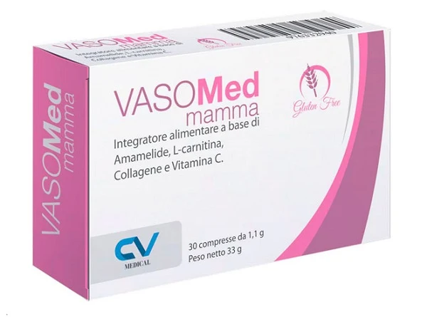 Vasomed Mamma 30 Compresse